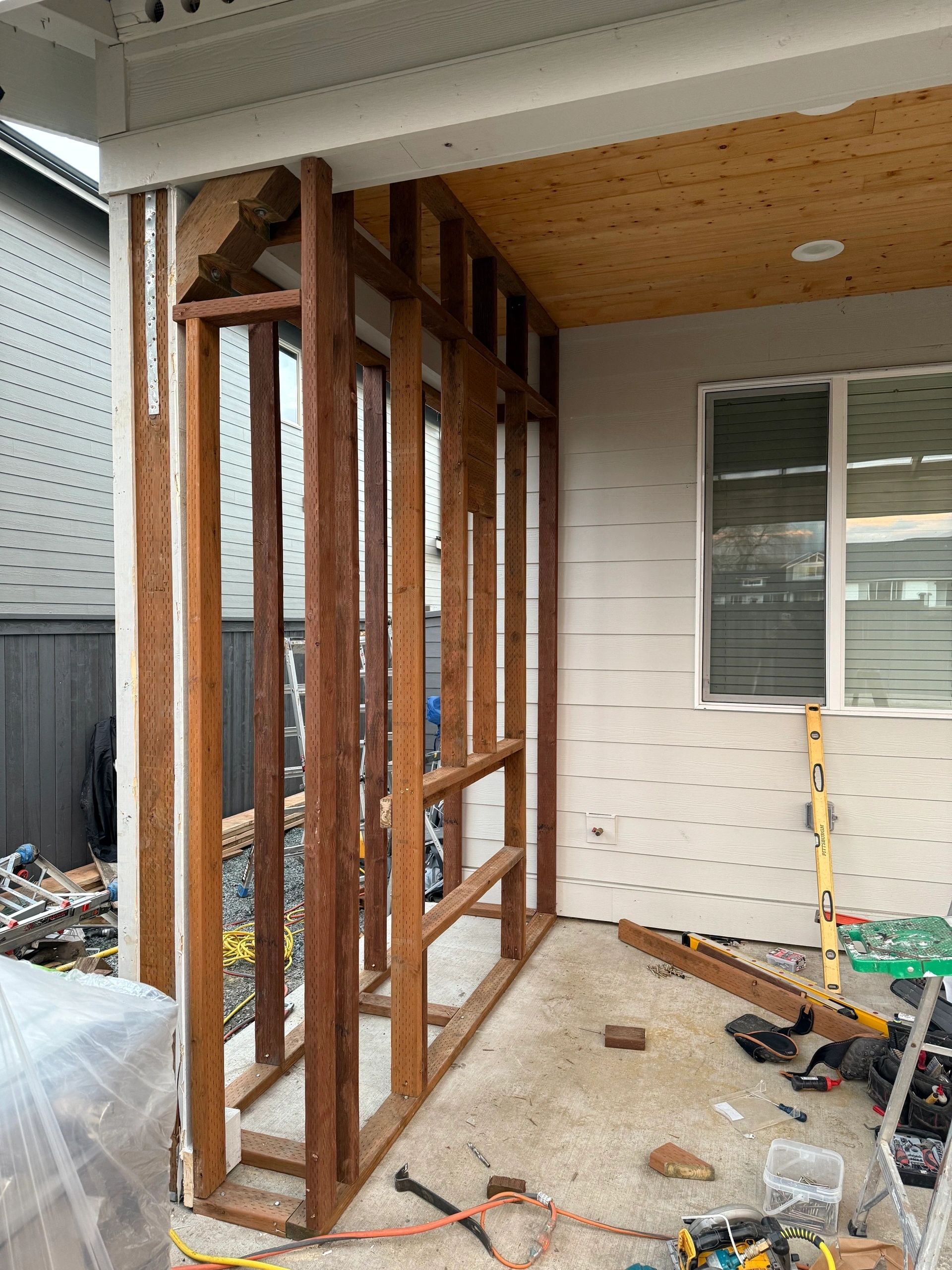 Interior construction framing